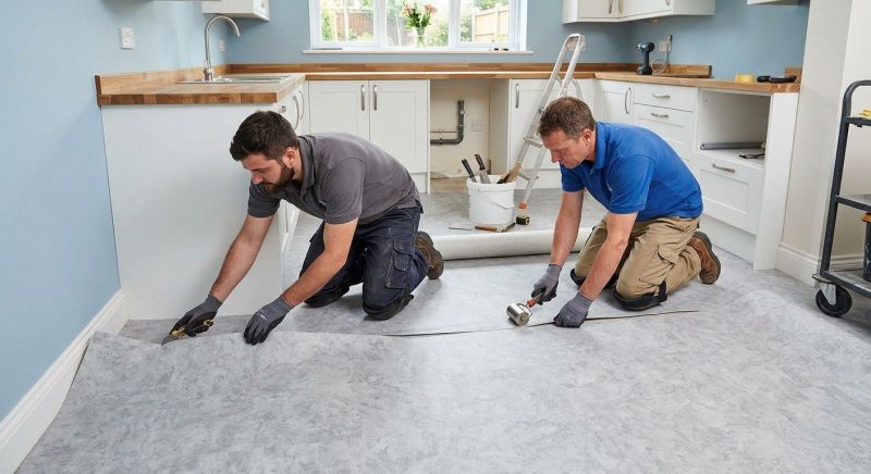 Sheet Linoleum Installation in New Caney, TX