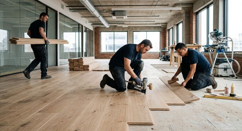Commercial Hardwood Service in Conroe, TX