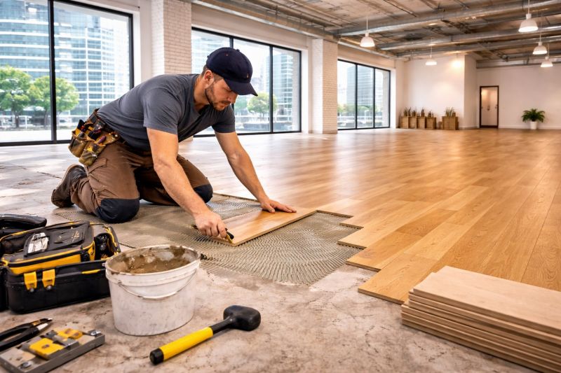 Commercial Hardwood Service in Highlands, TX