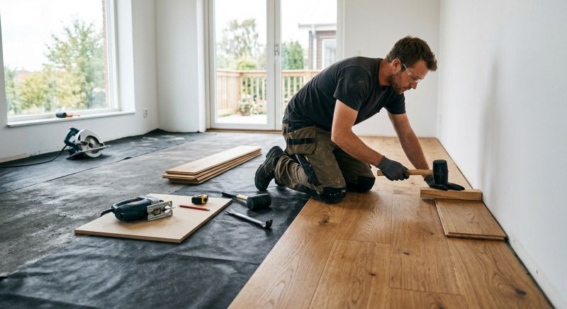 Engineered Wood Installation in Porter, TX