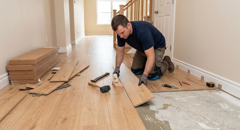 Laminate Floor Installation in Highlands, TX