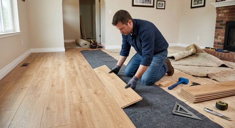 Laminate Floor Remodeling in Porter, TX