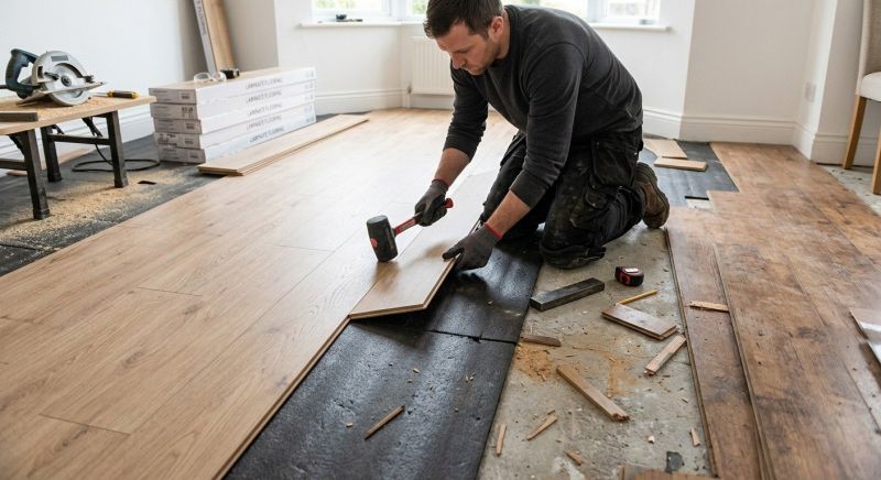 Laminate Floor Replacement in Splendora, TX
