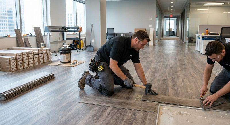 Linoleum Floor Installation in Huffman, TX