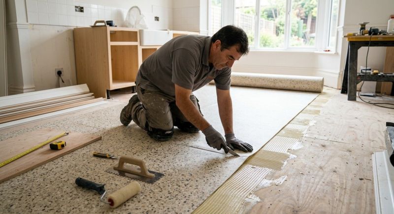 Linoleum Floor Installation in Liberty County, TX
