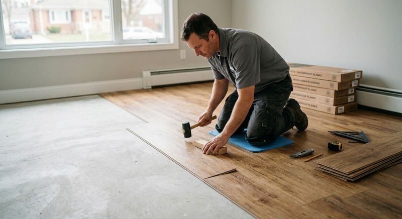 Linoleum Floor Installation in Splendora, TX