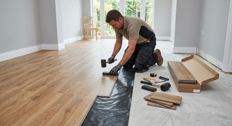 Luxury Vinyl Tile Installation in Conroe, TX