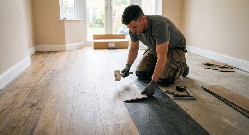 Luxury Vinyl Tile Installation in Porter, TX
