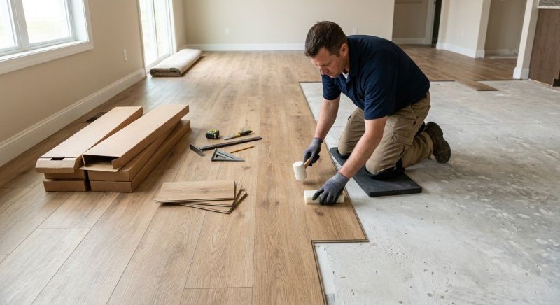 Luxury Vinyl Tile Installation in Spring, TX