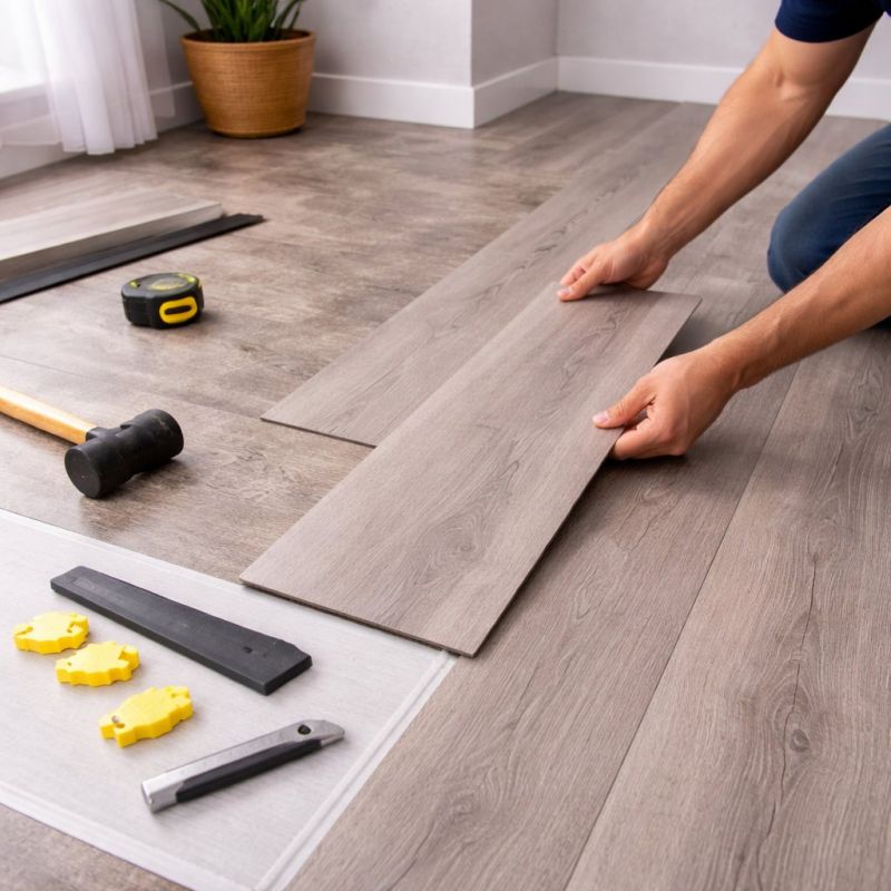 Lvp Flooring Installation in Porter, TX