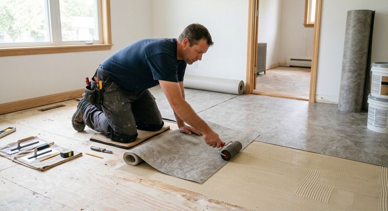 Sheet Flooring Installation in Kingwood, TX