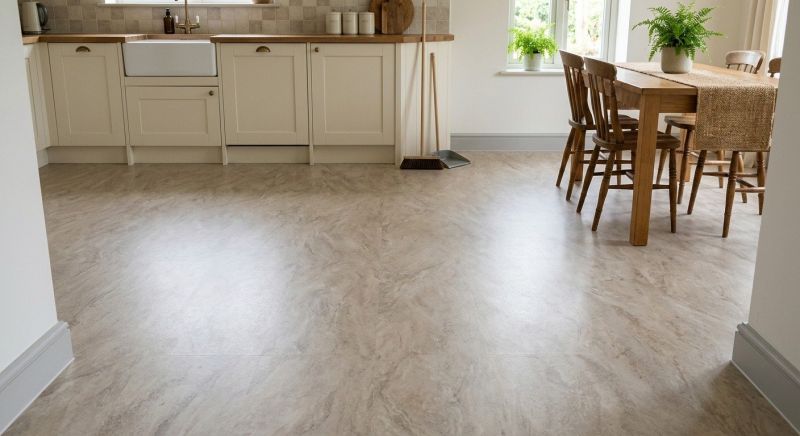 Sheet Linoleum Installation in Huffman, TX