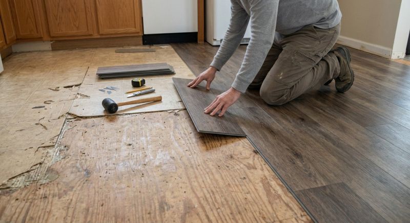 Vinyl Flooring Installation in Montgomery County, TX
