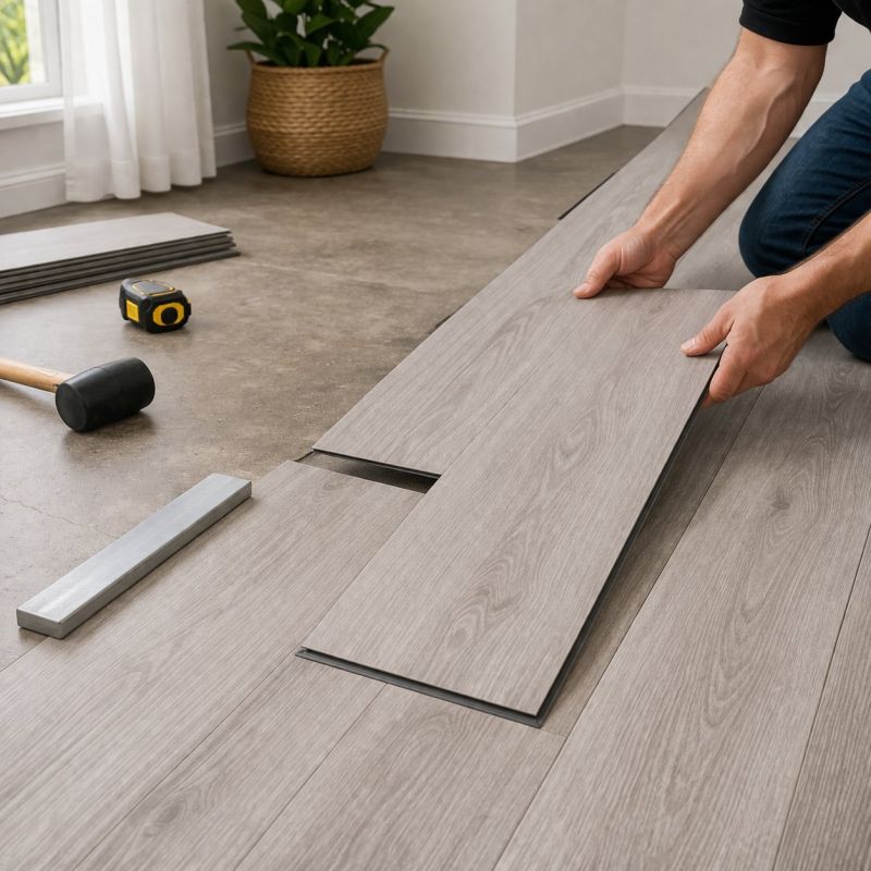 Vinyl Tile Installation in Porter, TX