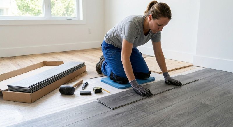 Vinyl Tile Replacement in Porter, TX